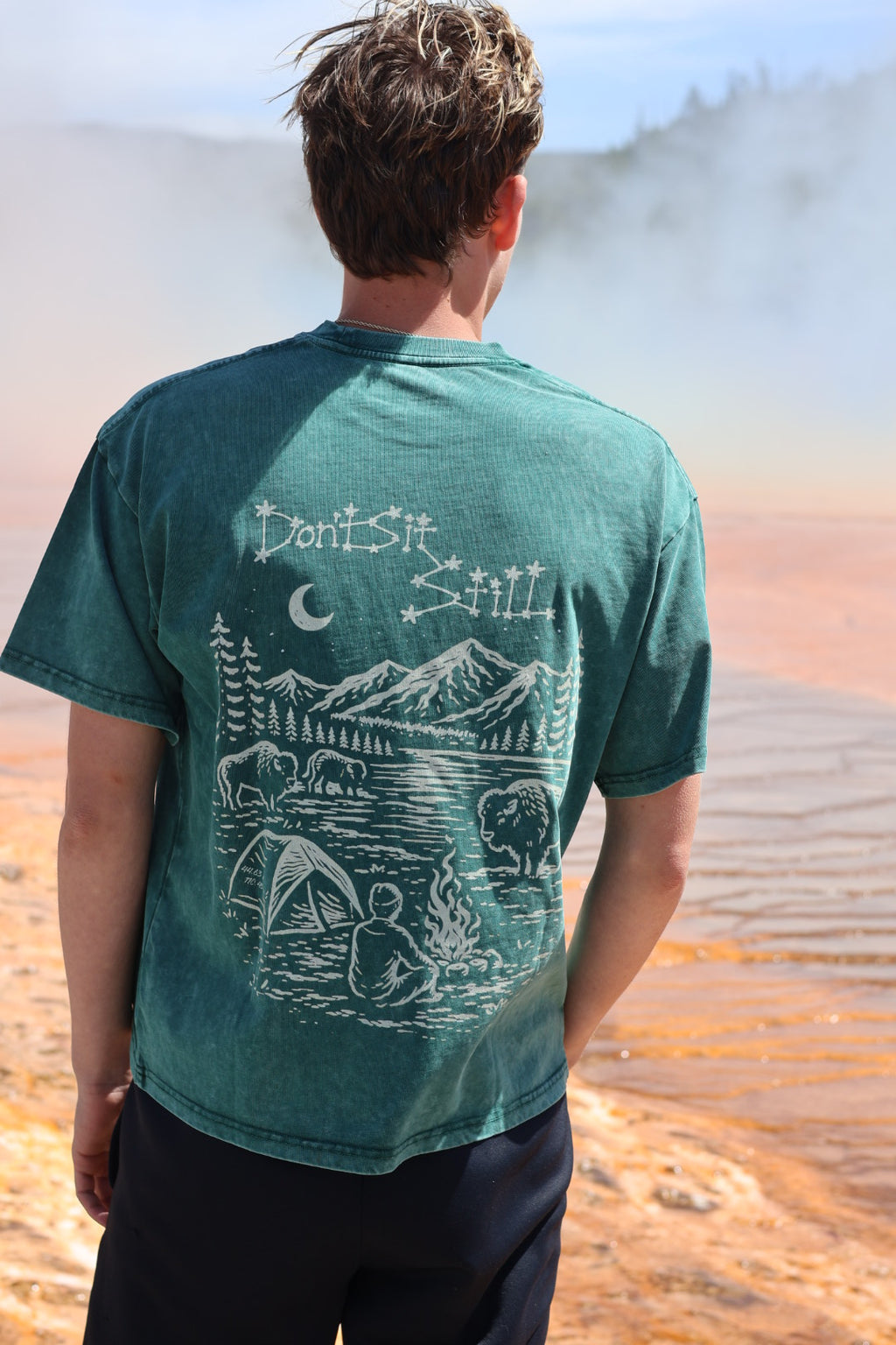 Yellowstone Washed Graphic Tee