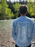 Glacier Park Long Sleeve washed t-shirt