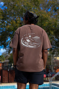 Vintage Washed  Outer Banks Oversized Cotton T-Shirt